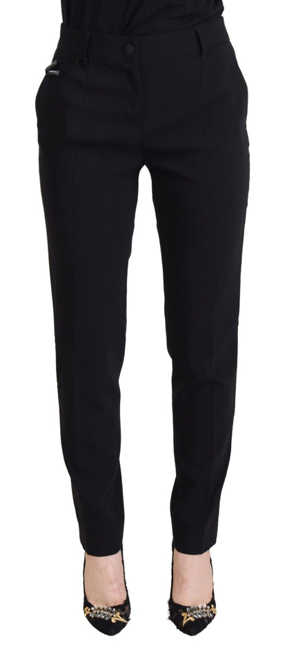 Black High Waist Women Pants
