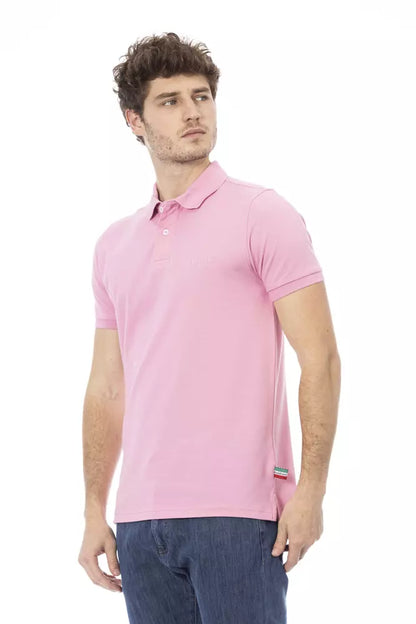 Multicolor Cotton Men Polo Shirt