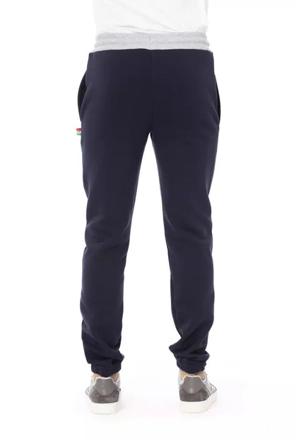 Blue Cotton Pant