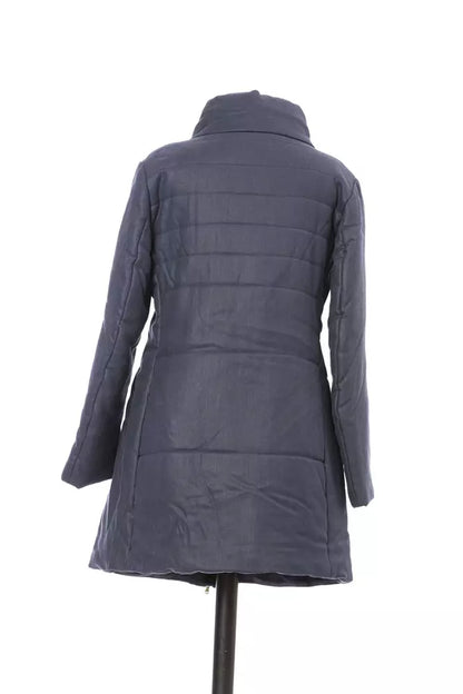 Blue Cotton Womens Jacket