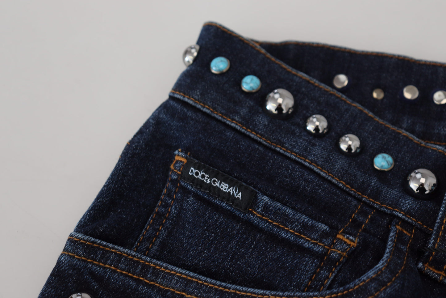 Studded Opulence Denim Jeans