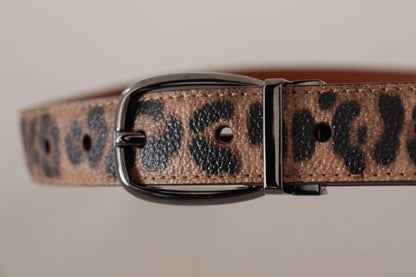 Elegant Engraved Leather Belt - Timeless Style