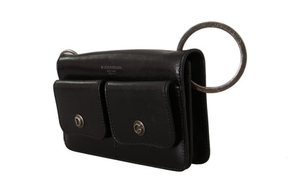 Elegant Mini Leather Wallet in Timeless Black