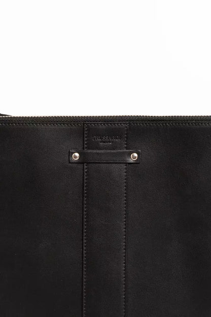 Black Leather Men Wallet