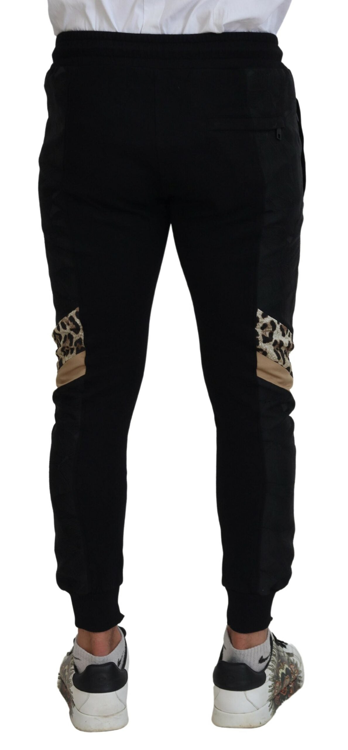 Elegant Black Jogger Pants for the Modern Man