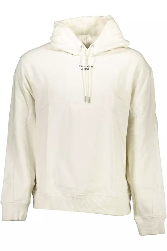 White Cotton Men Sweater