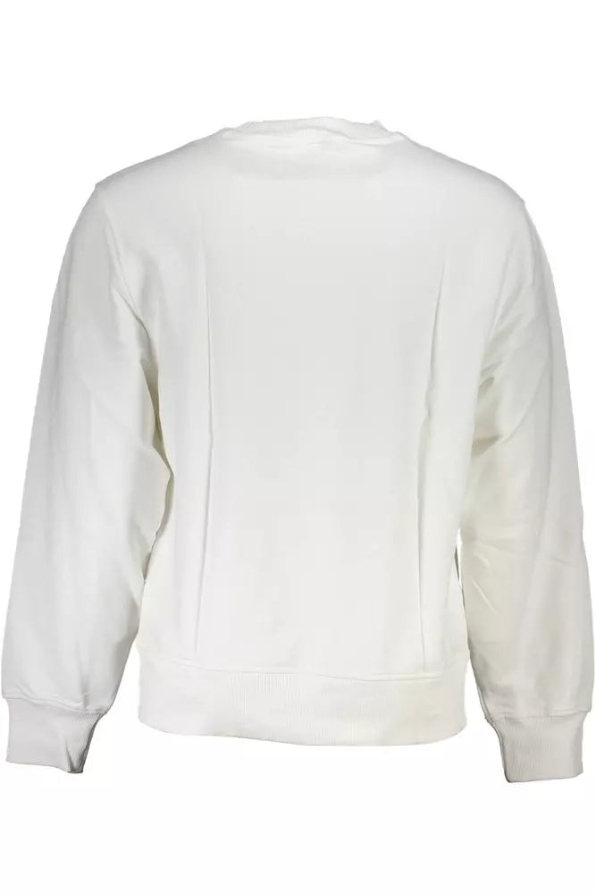 White Cotton Men Sweater