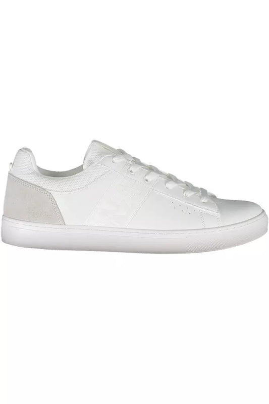 White Leather Men Sneaker