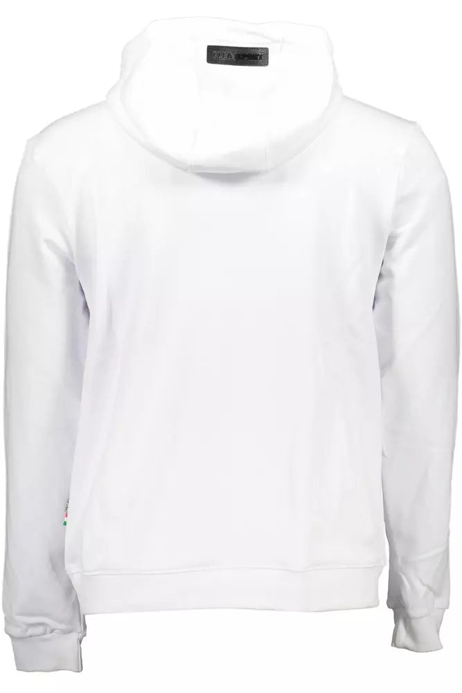 White Cotton Men Sweater