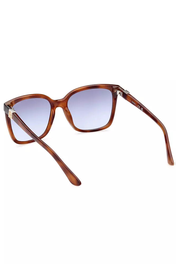 Brown Injected Women Sunglass