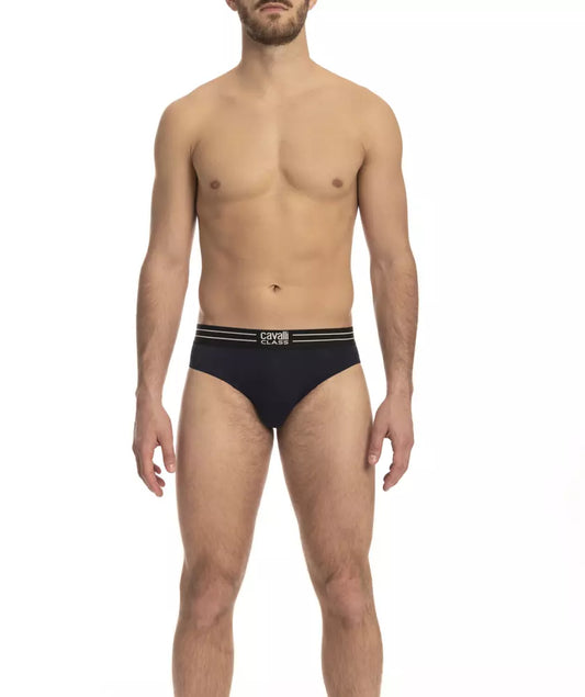 Blue Cotton Men Underwear Pack