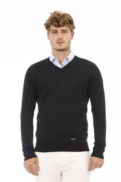 Black Modal Men's Sweater