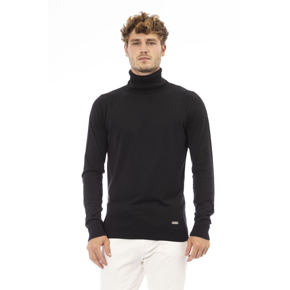 Black Modal Men Sweater