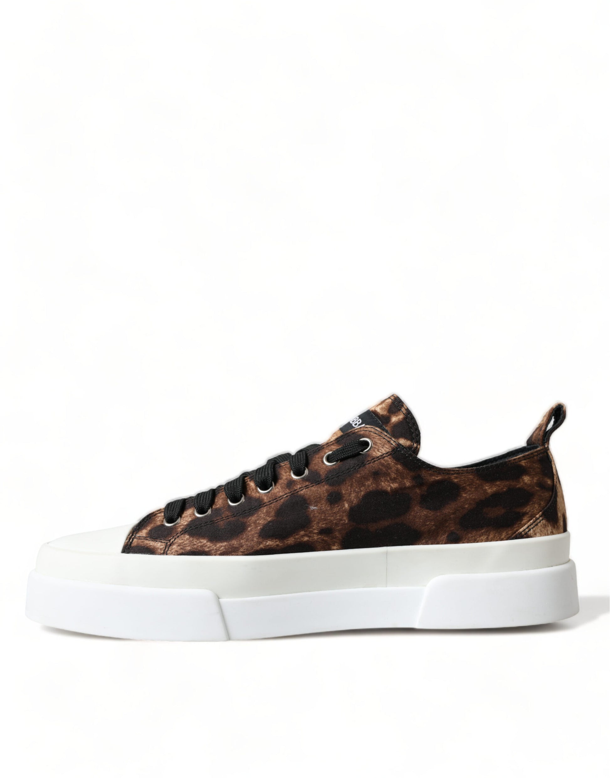 Elegant Leopard Print Casual Sneakers