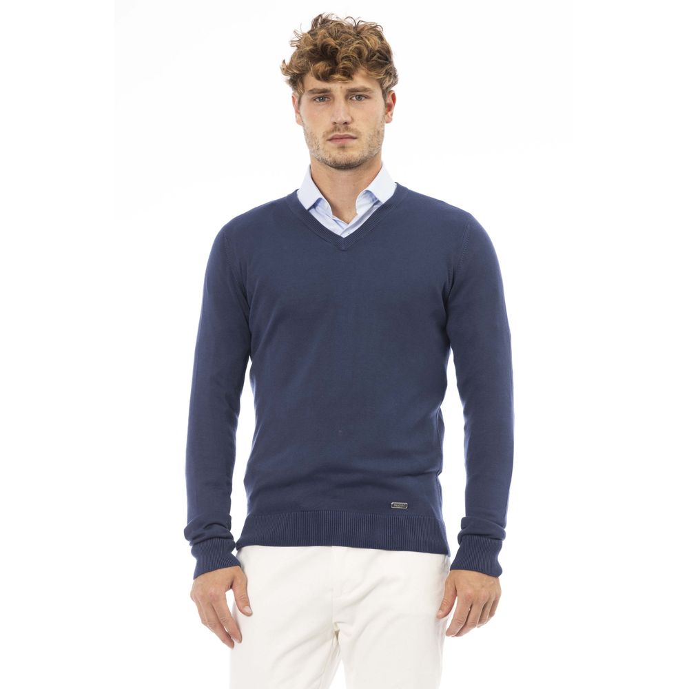 Blue Modal Men Sweater