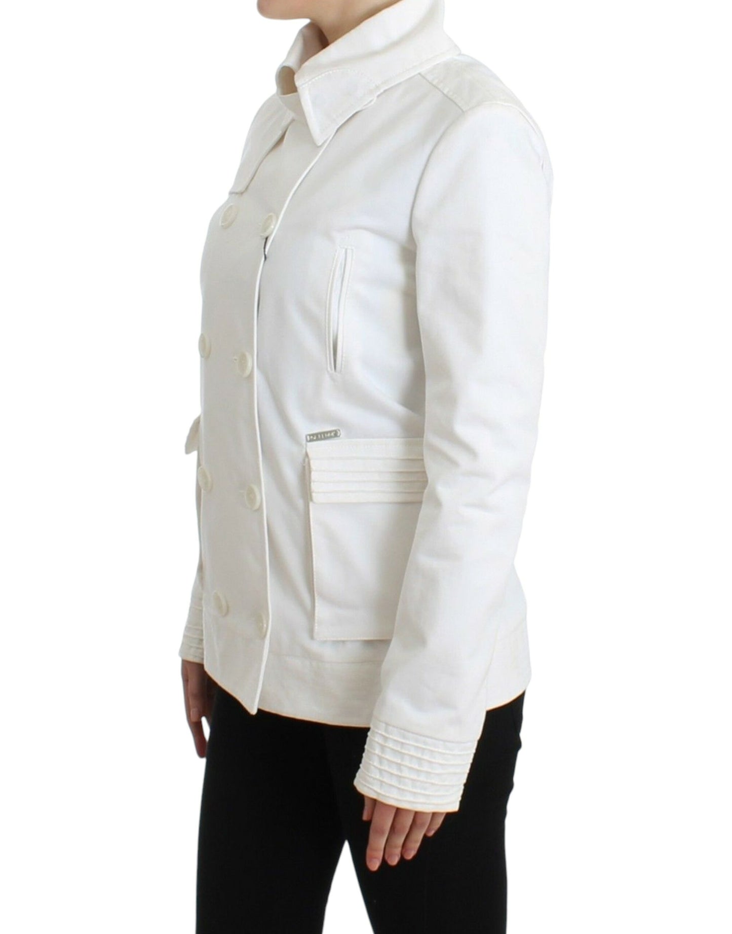 Chic Double Breasted Cotton Jacket