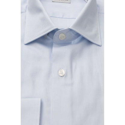 Light Blue Cotton Mens Shirt