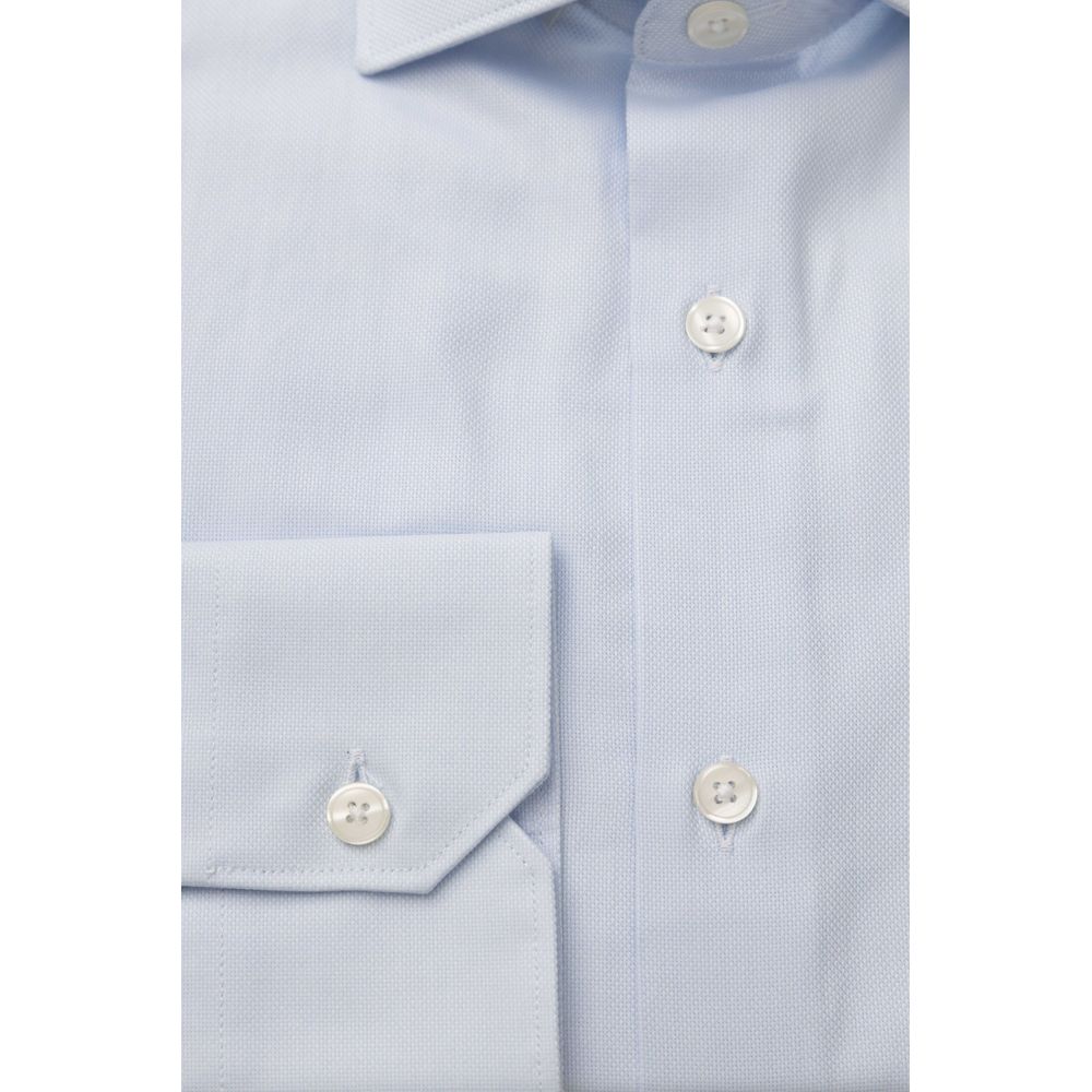 Light Blue Cotton Mens Shirt