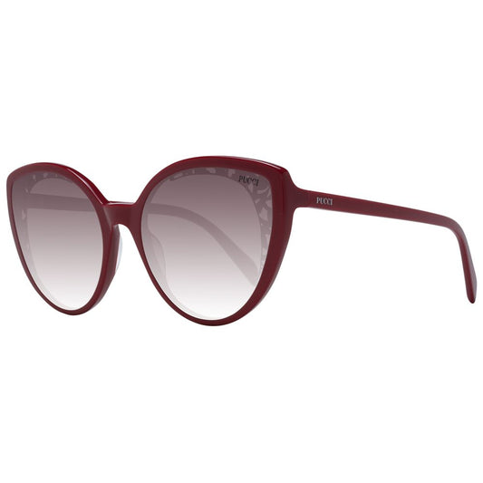 Red Plastic Sunglasses