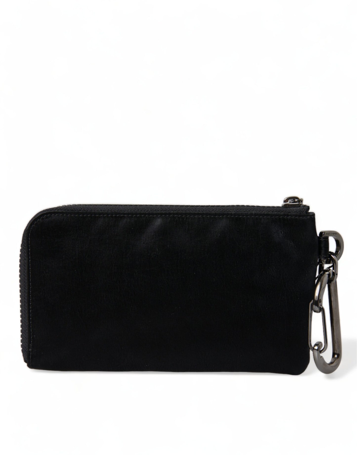 Chic Nylon-Leather Designer Pouch