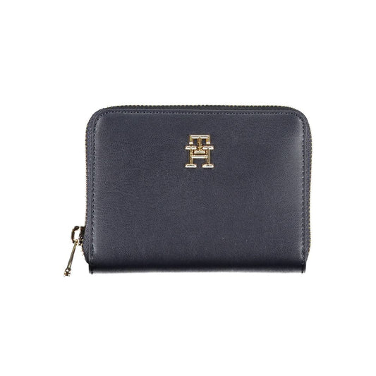 Blue Polyethylene Women Wallet