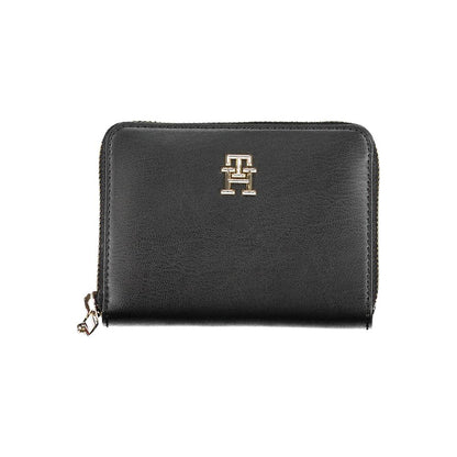 Black Polyethylene Women Wallet