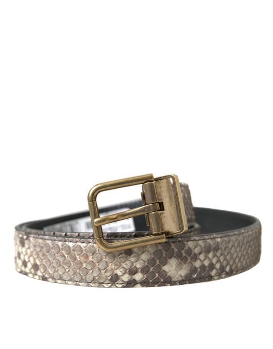 Elegant Italian Leather Belt