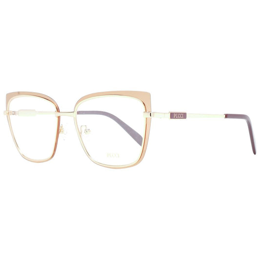 Gold Women Optical Frames