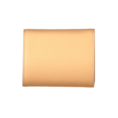 Orange Leather Wallet