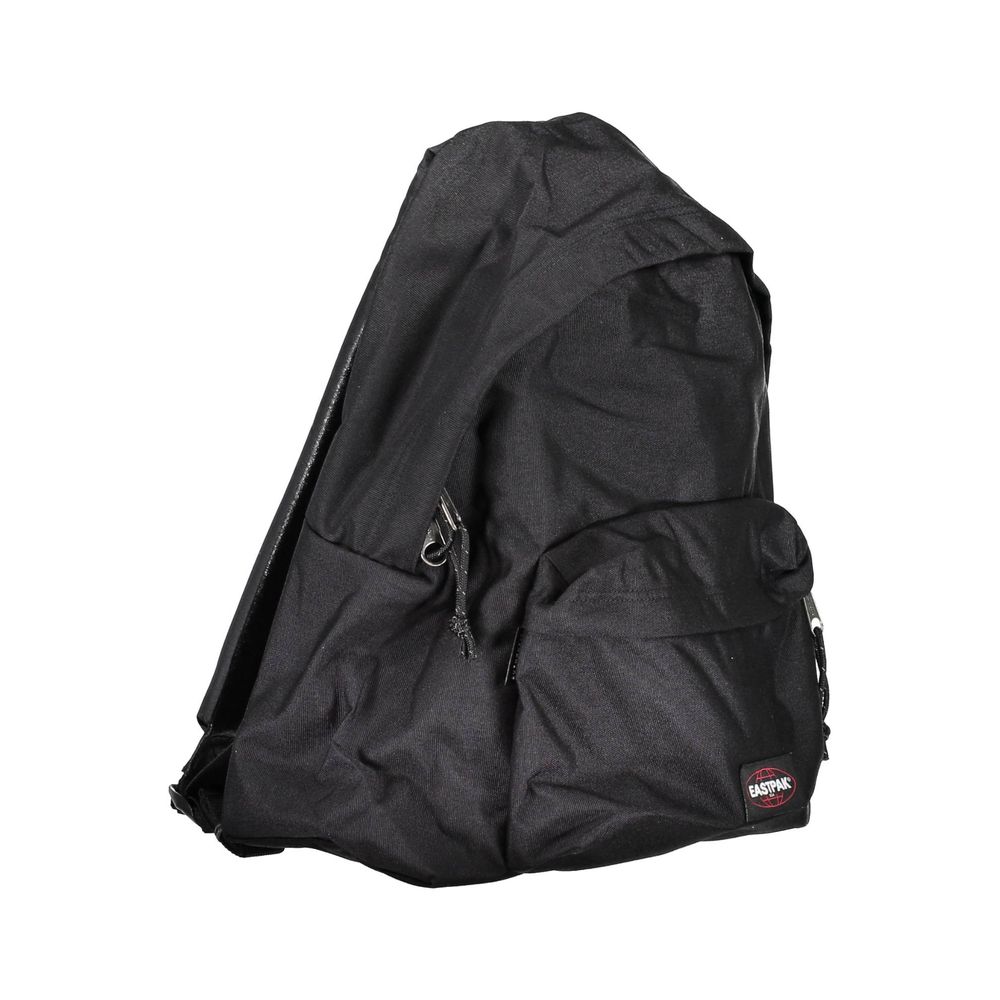 Black Polyester Backpack