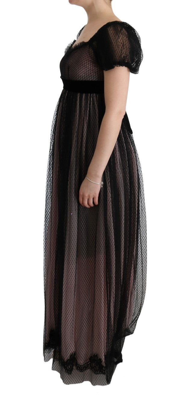 Elegant Full Length Shift Dress