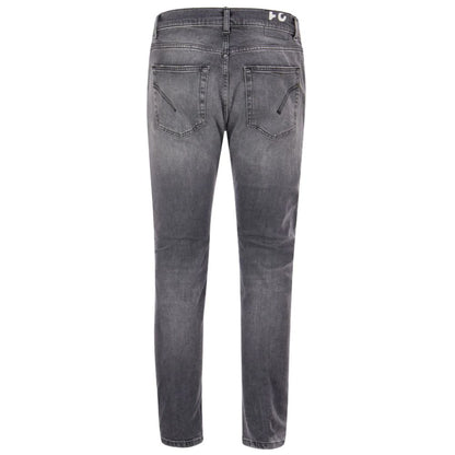 Chic Grey Dian Jeans with Distressed Detailing