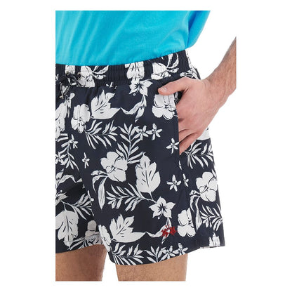 Exquisite Floral Men's Swim Boxers