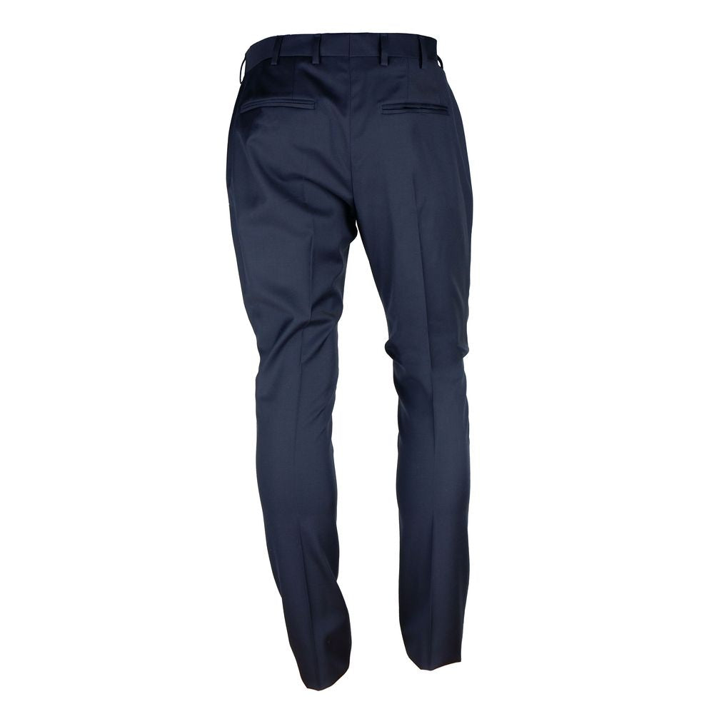 Elegant Milano Wool Blend Men's Trousers