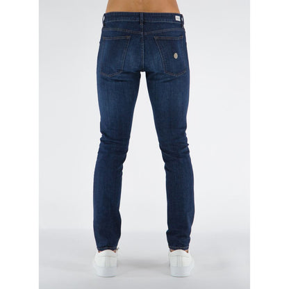 Blue Cotton Men Jeans