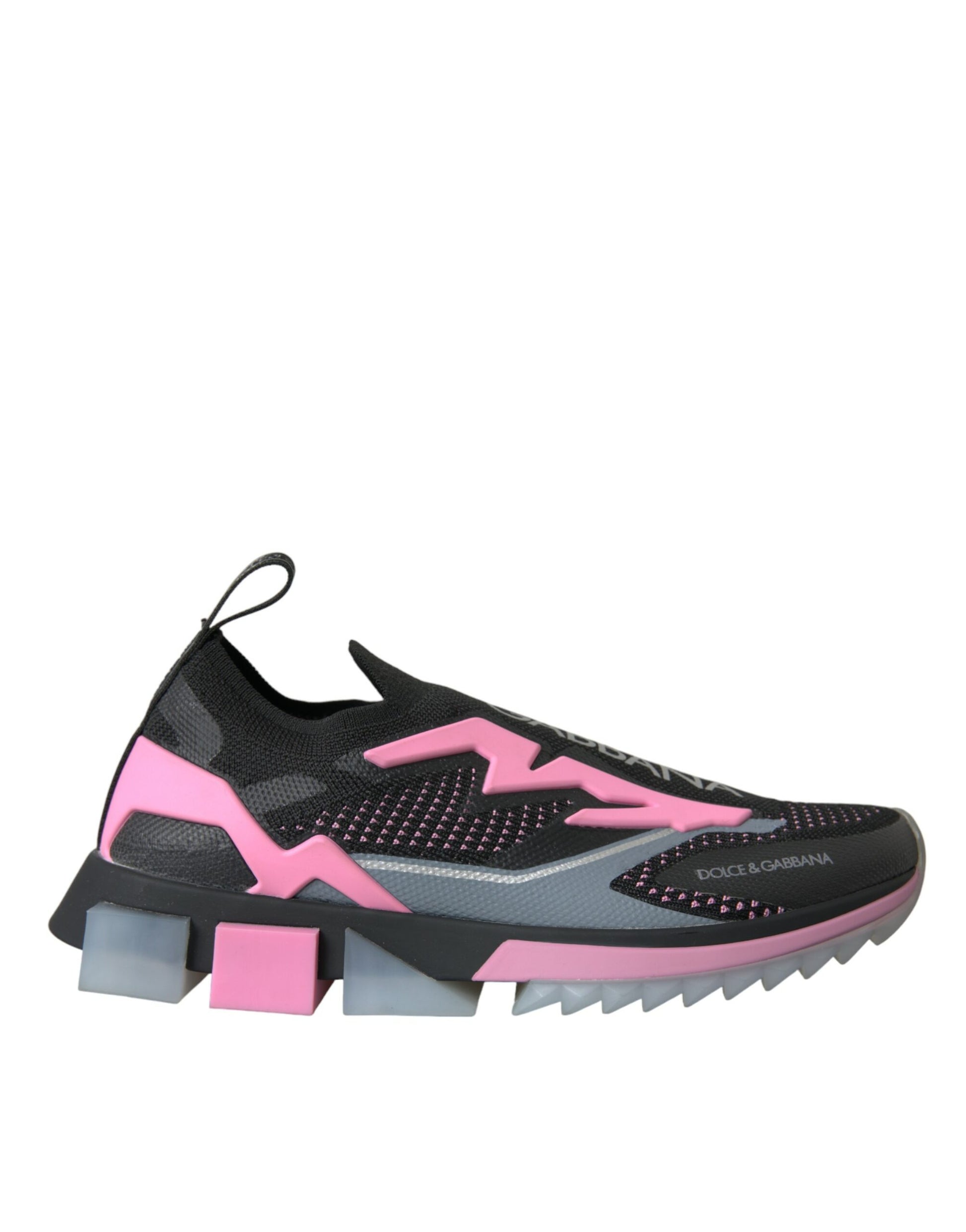 Black Pink Slip On Sorrento Sneakers Shoes