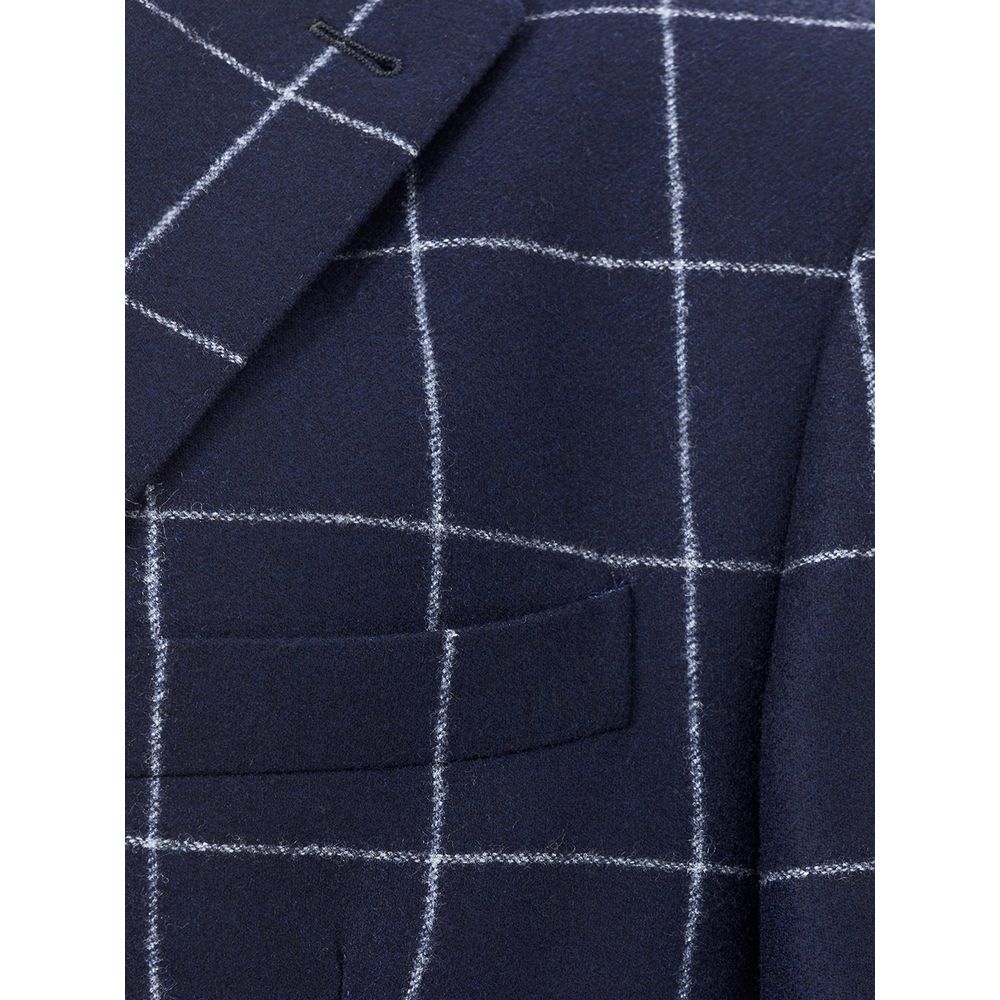 Luxurious Italian Wool Jacket for Men