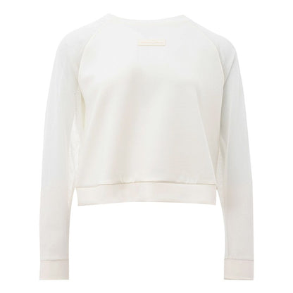 Elegant White Polyamide Sweater