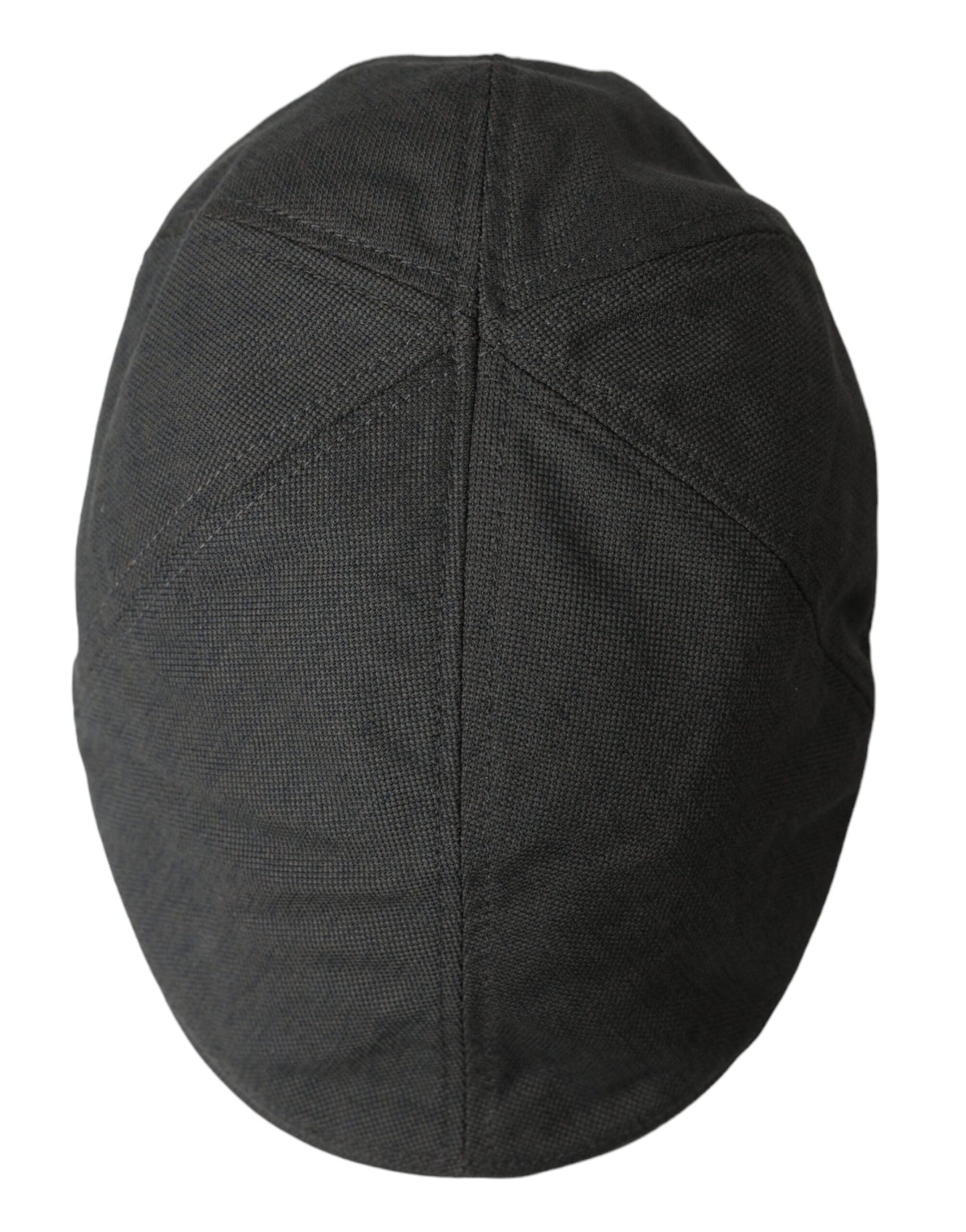 Dark Gray Nylon Cloth Newsboy Hat Men