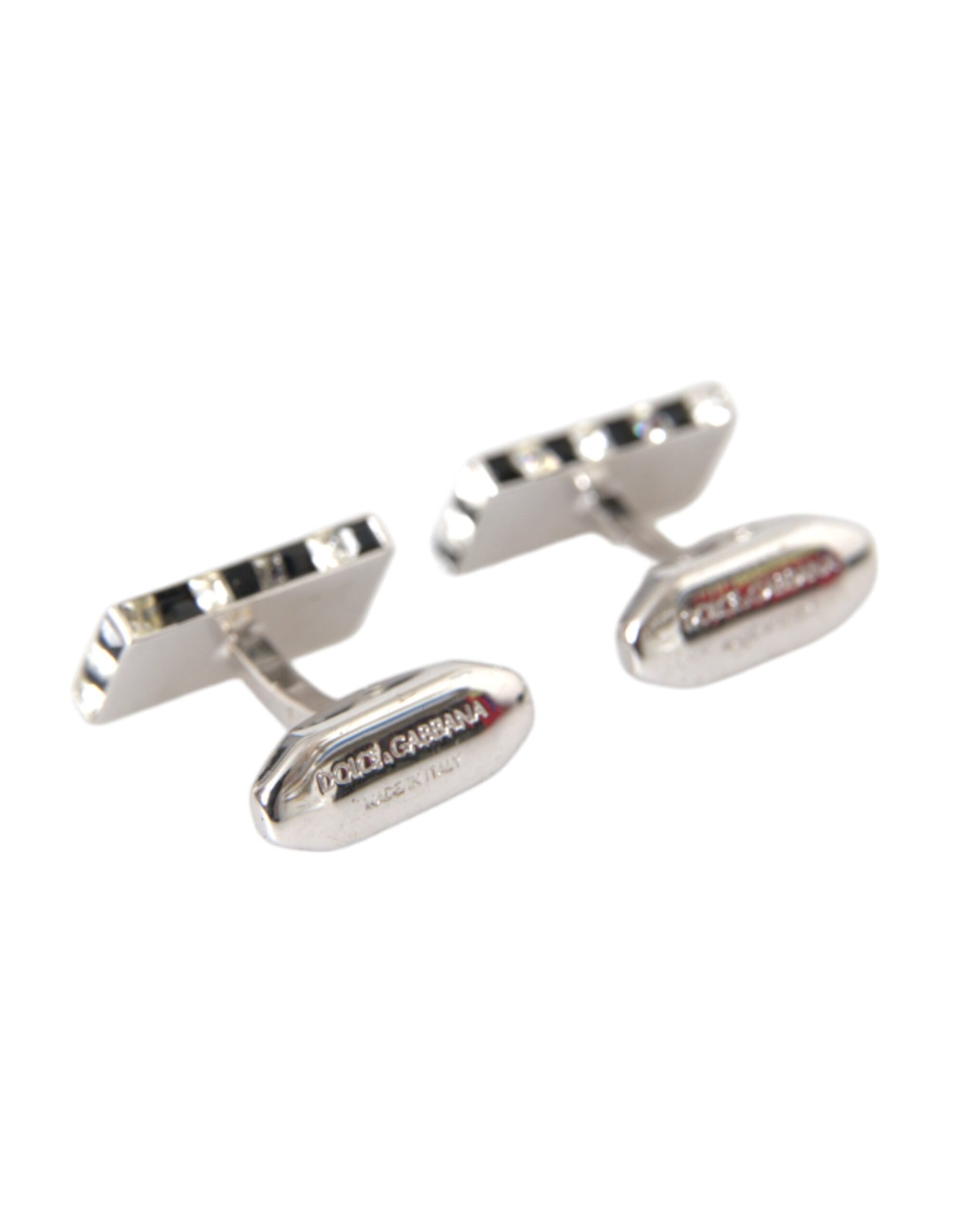 Silver Plated Metal Brass Pin Men Cufflinks