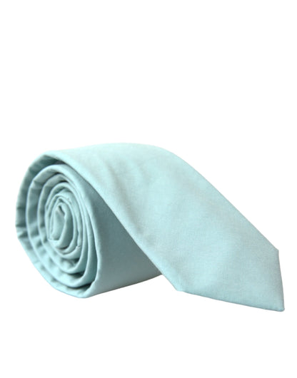 Mint Green Cotton Adjustable Tie Men