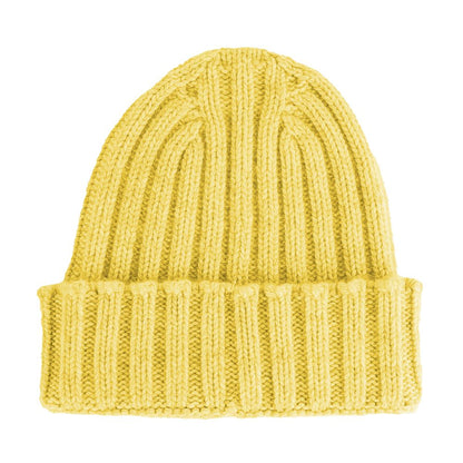 Yellow Cashmere Hats & Cap