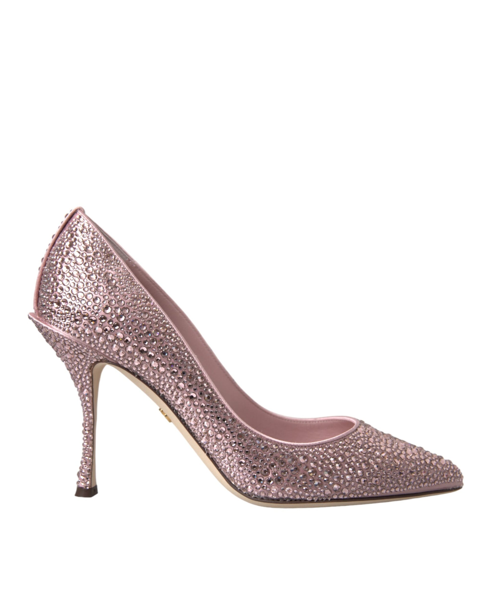 Pink Strass Crystal Heels Pumps Shoes