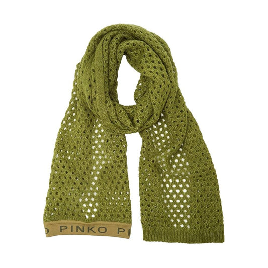 Green Acrylic Scarf