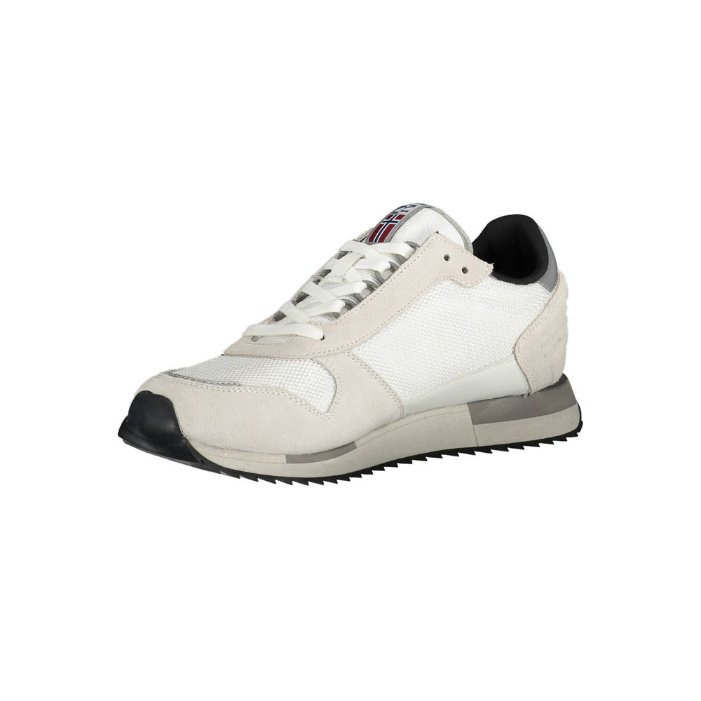 White Leather Men Sneaker