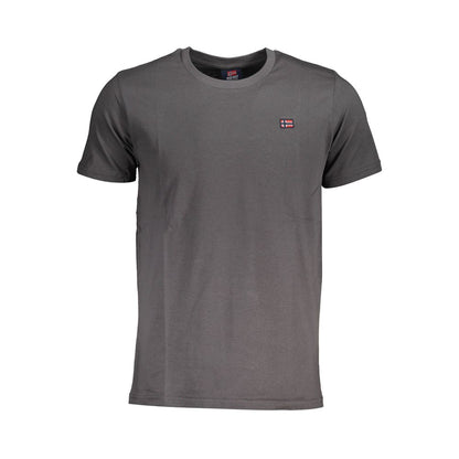 Gray Cotton T-Shirt