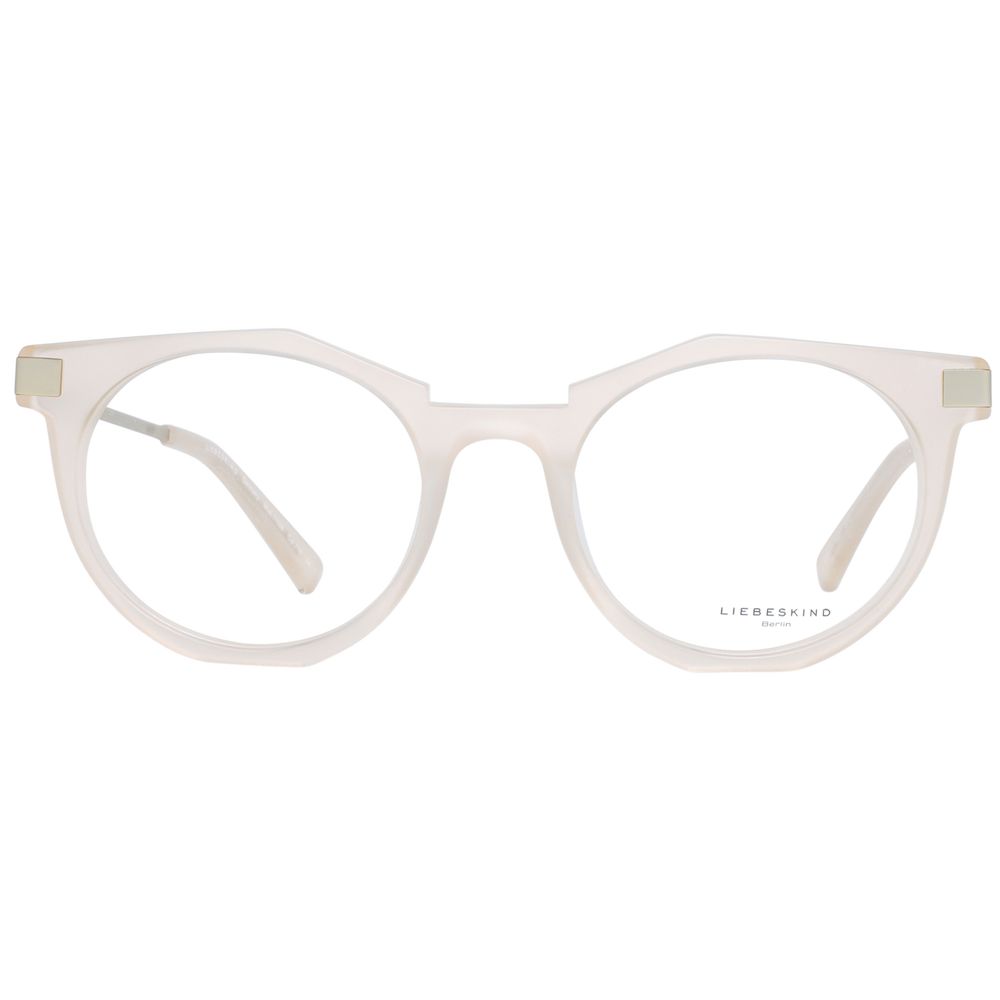 Beige Unisex Optical Frames