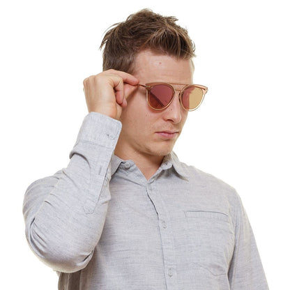 Rose Gold Men Sunglasses