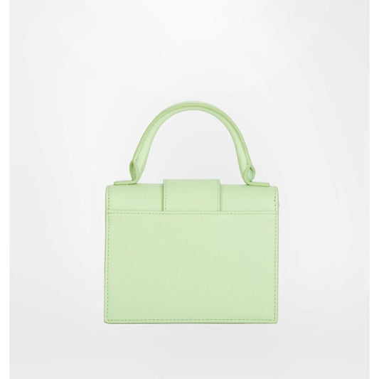 Green Polyester Women Handbag