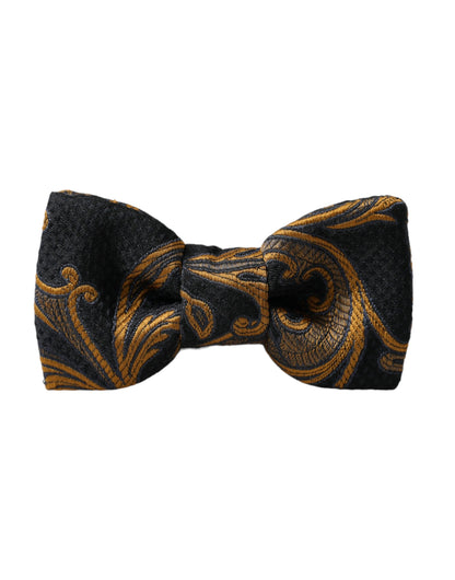 Multicolor Jacquard Adjustable Neck Men Bow Tie